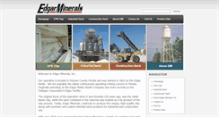 Desktop Screenshot of edgarminerals.com